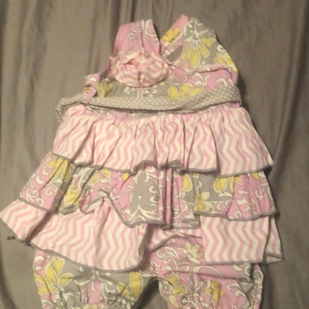 Multi colored Mustard Pie Romper